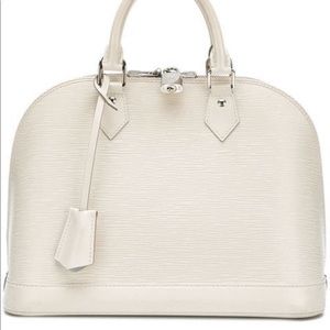 Louis Vuitton Epi Alma PM Ivorie